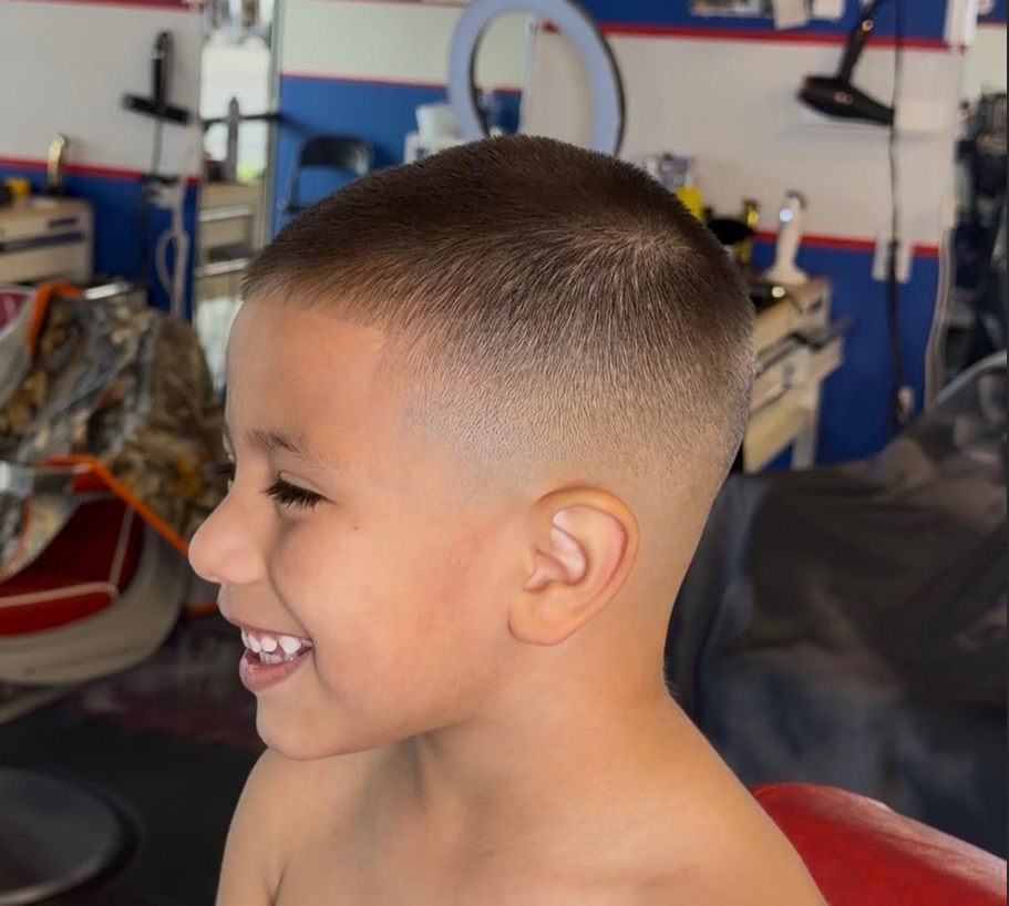 Fresh fade at Trend Blendz